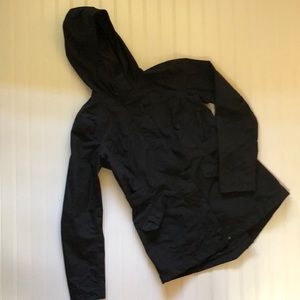 The North Face Black Raincoat